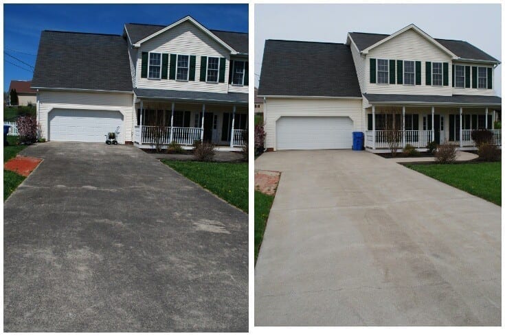 Before and after — Driveway & Curb Appeal